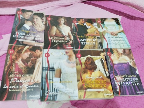 Lot livres harlequin - de,