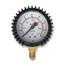 Manomètre 63mm 315b rh - 63mm, 1/4″rh