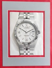 PUBLICITÉ de presse papier: MONTRE ROLEX OYSTER PERPETUAL DAY-DATE SUPERLATIVE