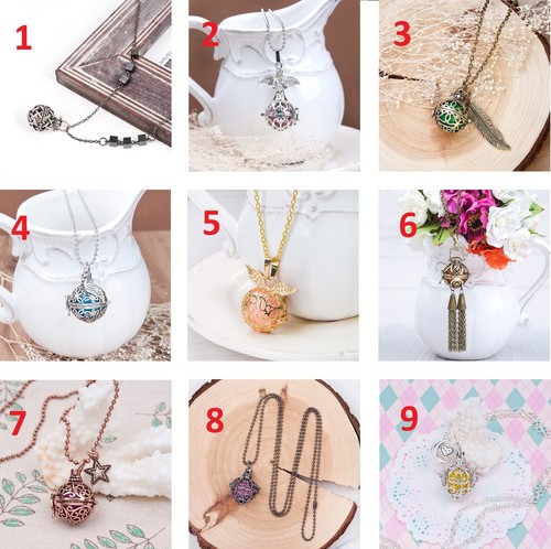 Collier cage boule bola - collier,