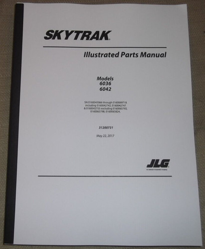 Skytrak 6036 6042 manuel - 6042,