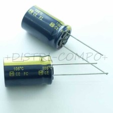 Condensateur 680µF 25V 20x10mm 105° Low ESR FC Panasonic EEUFC1E681 (lot de 2)