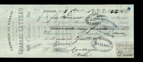 Rubans charles catteau - charles,
