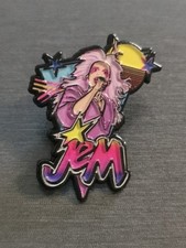 JEM TV SERIES JEM ET LES HOLOGRAMMES HASBRO pin Badge Patch New High Quality