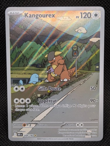 Carte pokemon kangourex - carte,