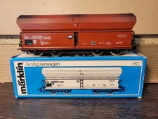 MARKLIN HO wagon trémie grande capacité  Fad 50 Erz  Ref 4624 très Bon État 