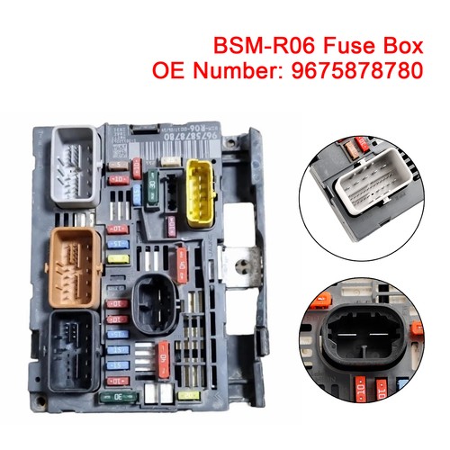 Bsm r06 boîte - À, fusibles