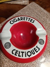 CENDRIER PUBLICITAIRE CIGARETTES CELTIQUES SEITA