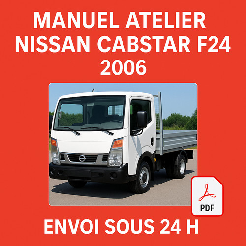 Manuel atelier nissan cabstar - manuel,