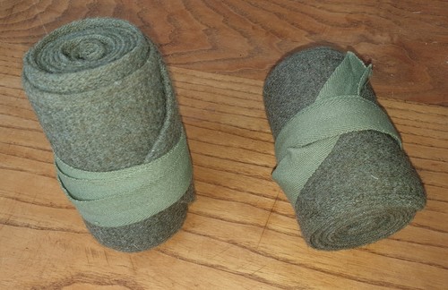 Bandes molletières armée