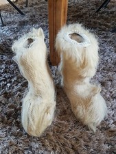 ANCIENNES BOOTS APRÈS SKI ROLUC IDEAL YETI MONTAGNE BOTTES NEIGE VINTAGE 