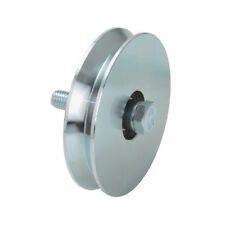 Roue simple gorge V pour porte et portail coulissant