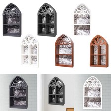 Étagère d'affichage de décoration murale, étagère en bois Showcase moderne,