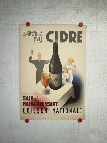 Rare petite affiche ancienne - petite,