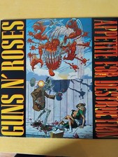 vinyle guns'n'roses apetite for destruction robot cover