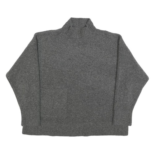 Zara pull enfiler gris - zara,