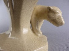 Vase ours - ours, blanc
