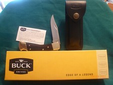 Buck 110 Ebony Folding Hunter