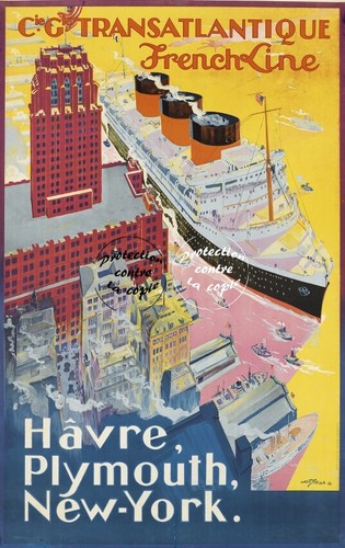 Cie transatlantique paquebot - cie,