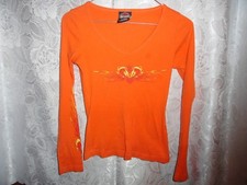 WOMAN'S LONG SLEEVE ORANGE
