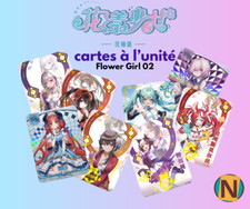 A l'unité - Card Flower Girl 02 ( Waifu, Godess Story) SSR + SR + TGR