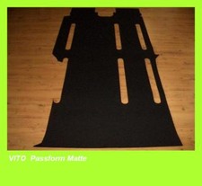 Chambre Tapis de Sol Convient pour Mercedes W639 Long 9 Siège Vito CDI