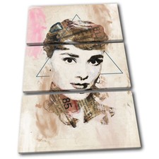 Audrey Hepburn Collage Vintage