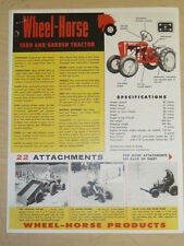 VINTAGE 1962 WHEEL HORSE