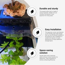 Étagère d'angle pour