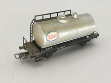 ELECTROTREN ÉCHELLE HO WAGON CITERNE ESSO MODÉLISÉ  +++