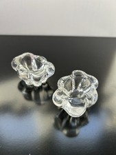 PAIRE DE SALERONS CRISTAL DAUM