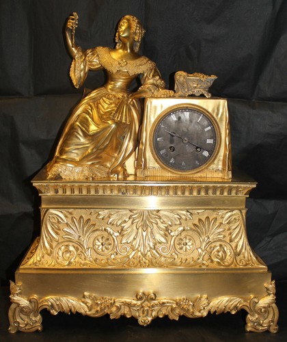 Superbe pendule19ème bronze - superbe,
