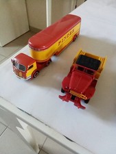 Jouet Lot De  6. Véhicules Et Remorque Cirque Pinder