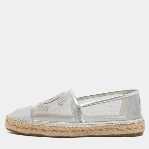 Espadrilles plates chanel - espadrilles, cc