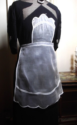 Tablier service organdi - tablier, de