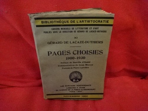Lacaze duthiers - lacaze-duthiers, de)