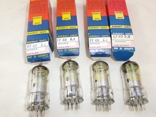 LOT n°1 RADIO TSF  4x LAMPE DARIO PENTODE EF40 TUBE VALVE TESTED NOS NIB =°=