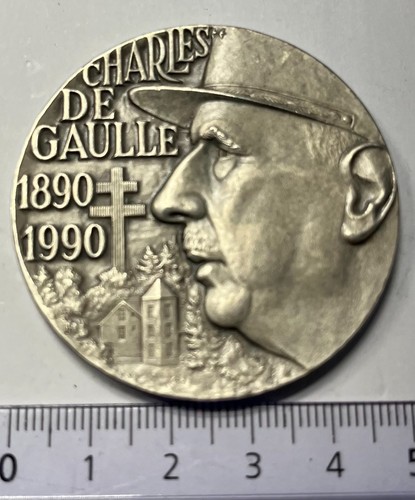 Medaille bronze charles - medaille, de