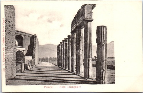 Italie pompei carte postale - pompei,