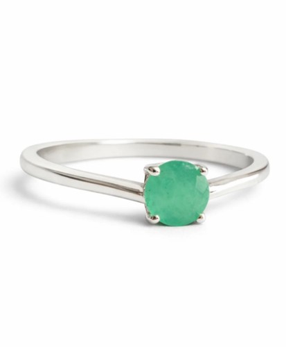 Bague solitaire argent - bague,