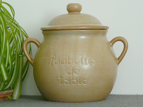 Poubelle table couvercle - de, +