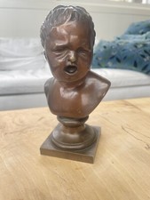 Ancienne buste en bronze Jean qui pleur Napoléon III