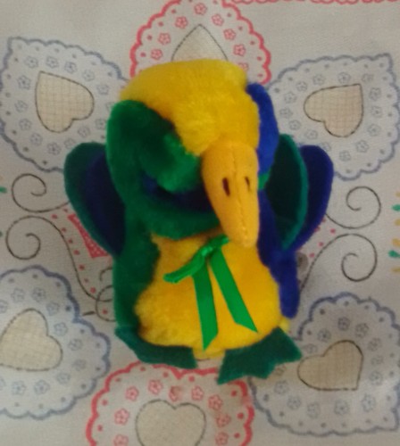 Belle peluche perroquet marque - peluche,