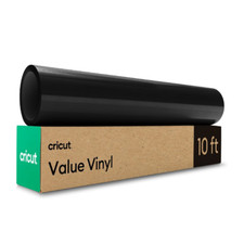 Rouleau de Vinyle Autocollant Permanent Noir 3m pour Découpe Cricut cameo