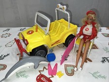 Mattel Voiture  Jeep + Poupée Baywatch