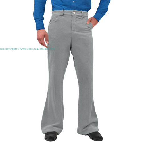 New men corduroy flared - new,