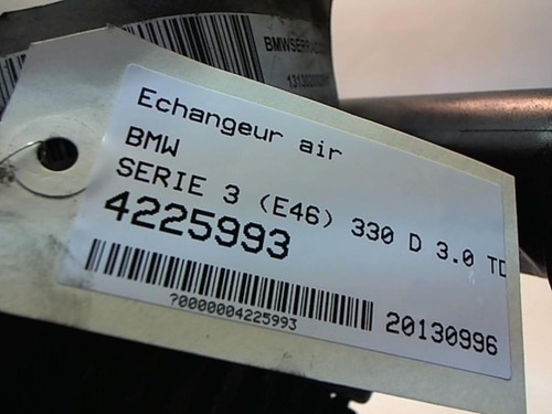 Echangeur air - , (intercooler)