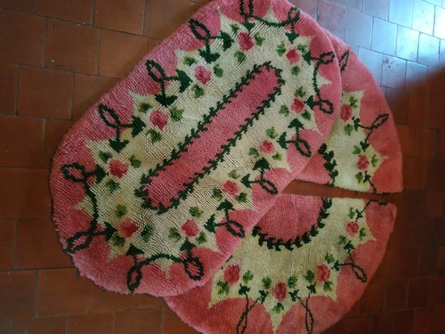 Tapis vintage ovale - tapis,