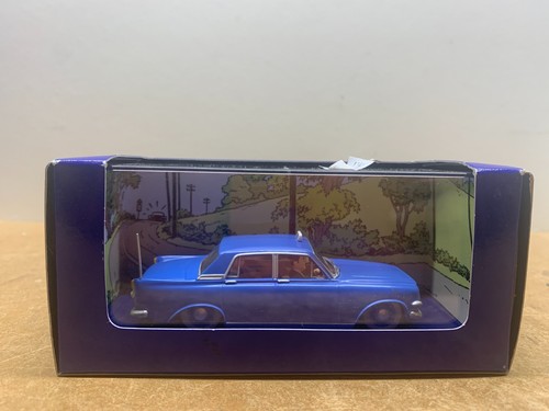 Voiture tintin taxi - taxi, bleu