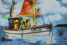 Playmobil -- Pièce de rechange -- Bateau 3551